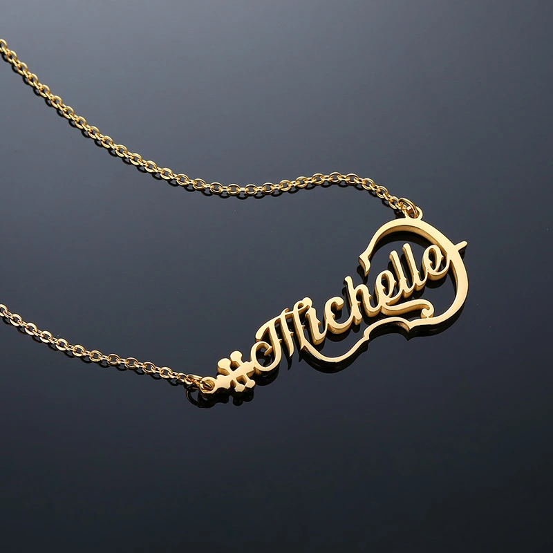 custom name necklace for boyfriend