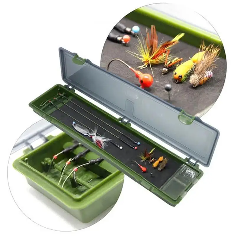 

1Pc Professional Fishing Tackle Box Transparent Fish Tackle Storage Plastic Box