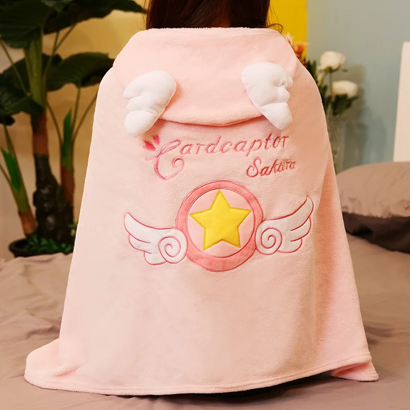 120x65star 1 шт. Kawaii свинья/утка/Динозавр шаль детские одеяла с капюшоном коралловый флис мультфильм слон Кондиционер Портативный мягкий серый - Цвет: 120x65star