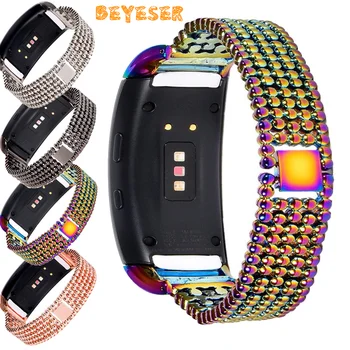 

Stainless steel For Samsung Gear Fit2 wristband bracelet replacement For Samsung Gear Fit2 pro watch strap