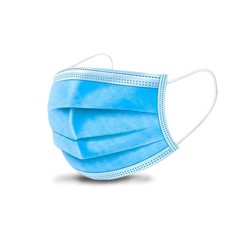 

50pcs Face Masks Protection Masks Disposable Protect 3 Laye Breathable Filter Dustproof Cover Earloop Non Woven Mouth Masks