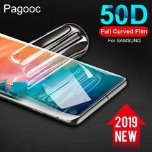 50D Гидрогелевая пленка для samsung Galaxy Note 8 9 S7 S10E S10 S9 S8 Plus S7 Edge защитная пленка не стекло