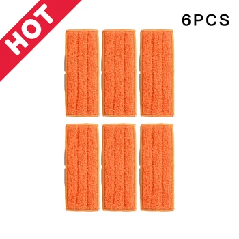

6 Pack Washable Damp Sweeping Pads for Irobot Braava Jet 240 241 Cleaner Spare Parts