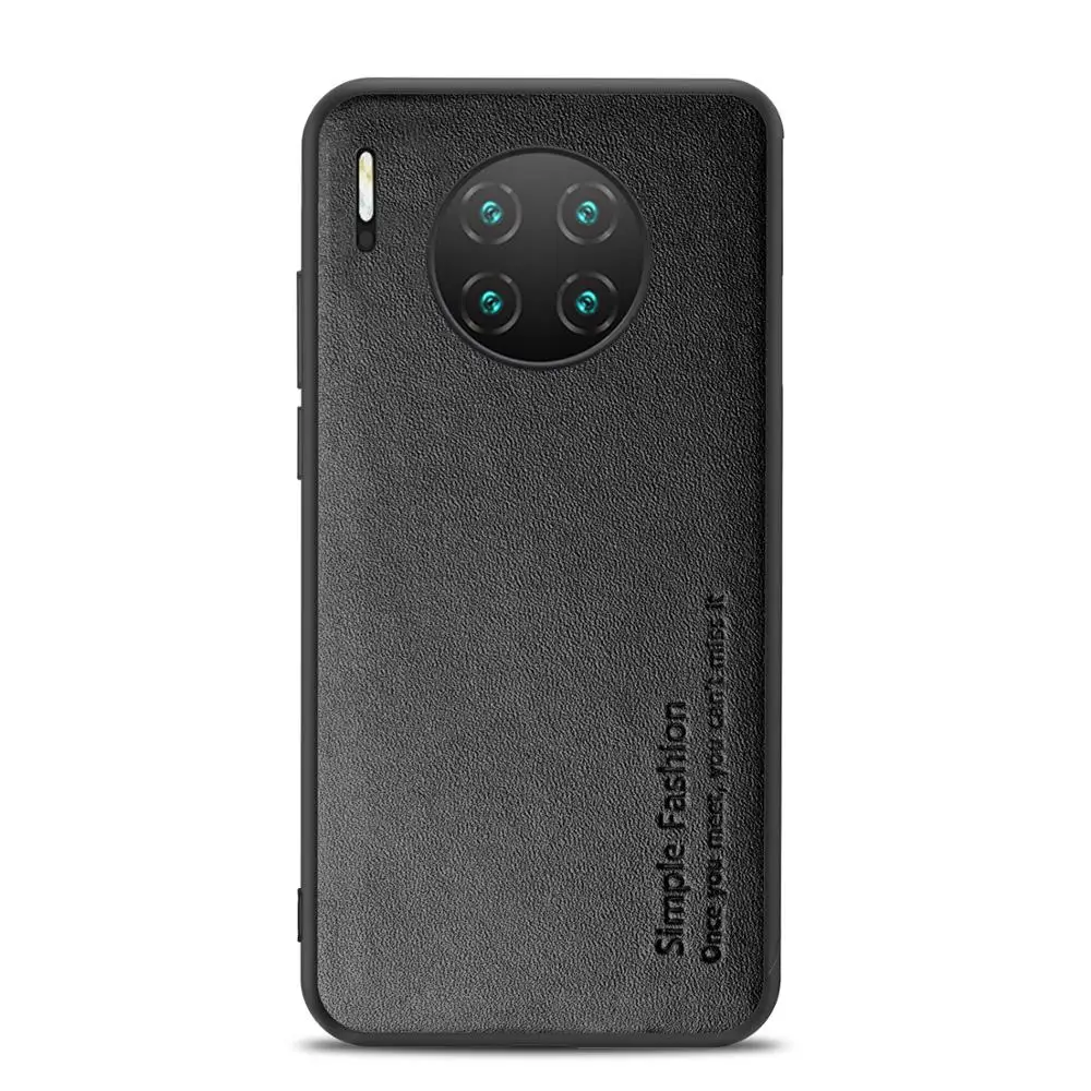Флип-чехол для huawei mate 30, Роскошный ультра тонкий деловой чехол из натуральной кожи, жесткий чехол на заднюю панель, чехол для huawei mate 30 Pro