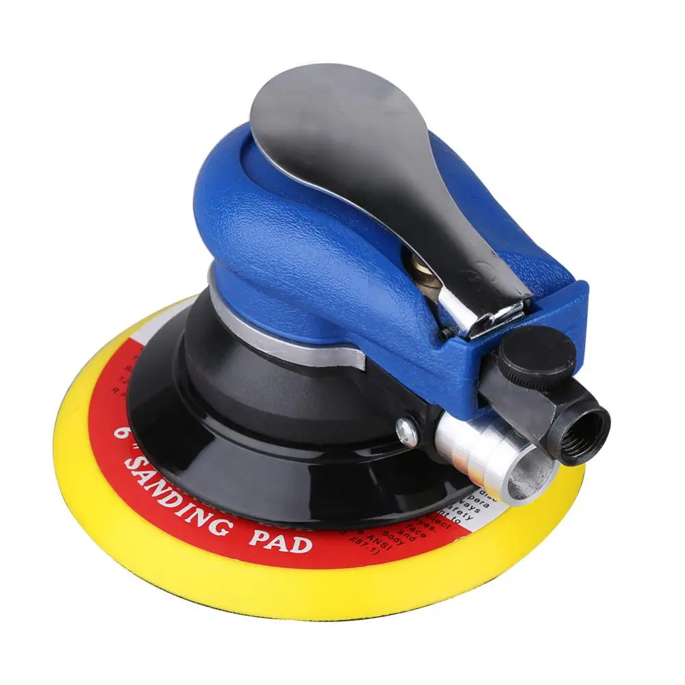 

Air Random Orbital Sander Vacuum 6" 150mm Pad Hand Power Tool Polisher Grinding Sanding Tools