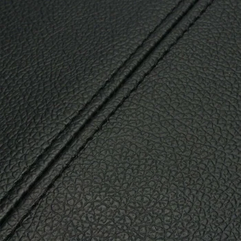 

For Honda Accord 2008-2012 Armrest Cover Interior Accessory 1pc Replacement Central Console Black Leather