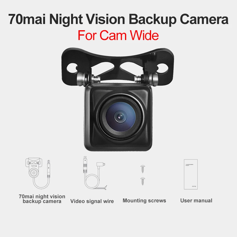 70mai Hd Cam &night Vision Cam For 70mai Car Dvr Wide Rearview Stream Media  Dash Cam Only For D07 - Dvr/dash Camera - AliExpress