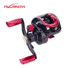 TSURINOYA XF-50 XF-150 baitcasing катушка Левая Правая Ручка Ультра лёгкая Приманка литья Рыболовная катушка низкий профиль Carrete De Pesca