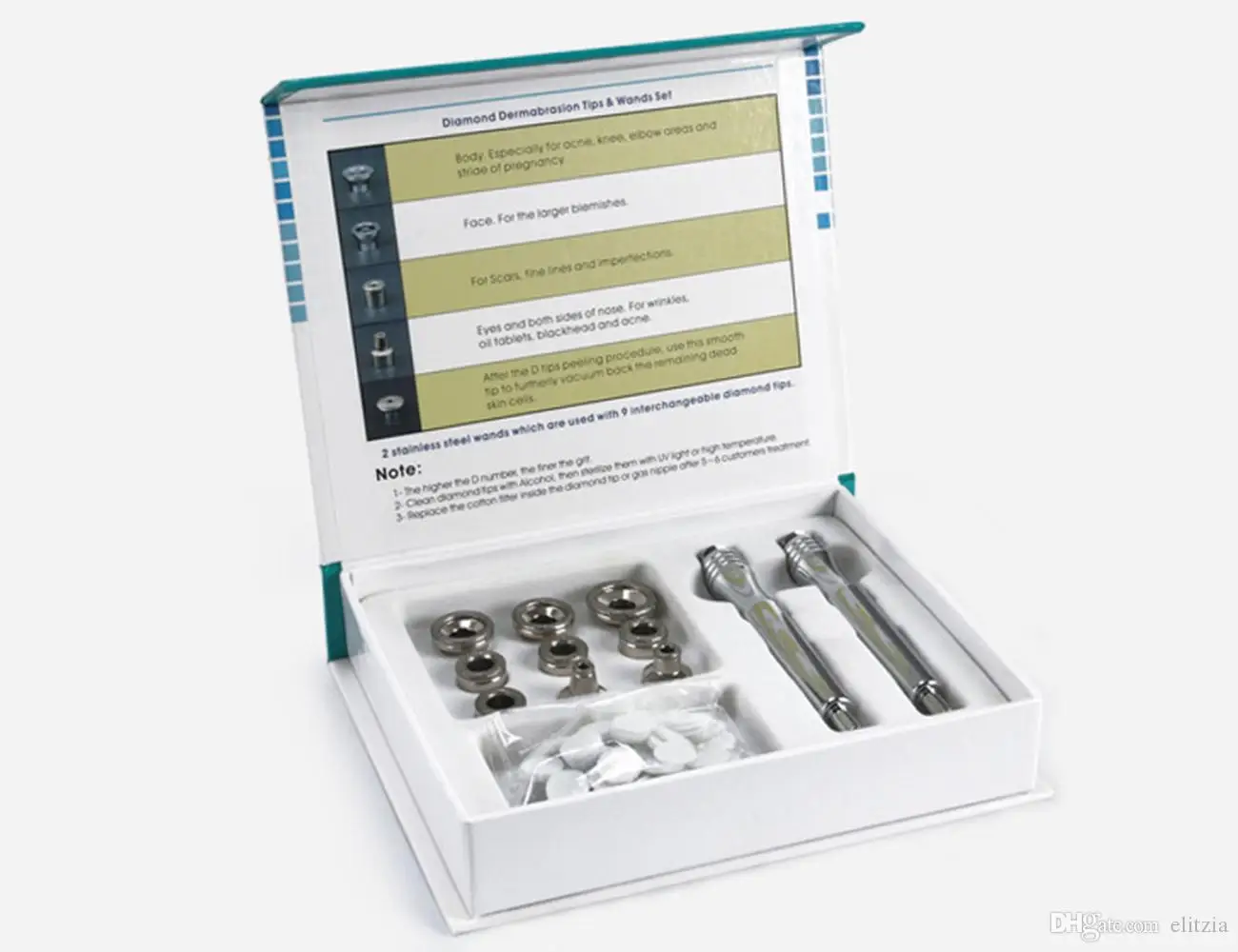 Elitzia ETLB179 средство для удаления черных точек кожи 3 в 1 алмазное оборудование для дермабразии красоты