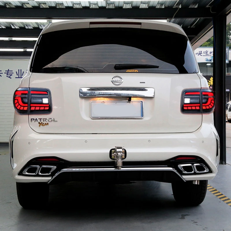 Динамический сигнал поворота Автомобильный задний светильник s для Nissan Armada задний светильник s светодиодный DRL противотуманный светильник задний парковочный светильник s для патруль 2012