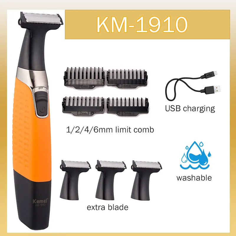 kemei eyebrow trimmer km 1910