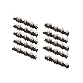 

5Pcs Break-away 0.1" 2x20-pin Strip Dual Male Header for Raspberry Pi Zero GPIO