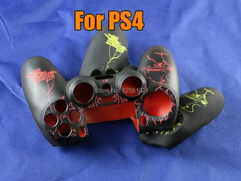 

2pcs/lot Fashion Silicone Rubber Gel Skin Case Cover need for speed design For PlayStation 4 PS4 Controllers