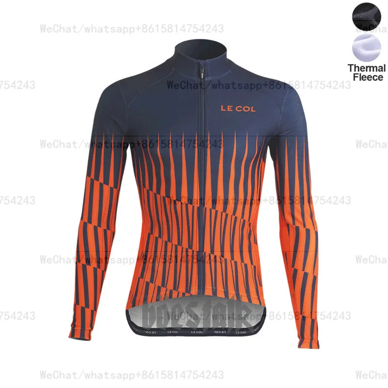 winter jacket Le col одежда для велоспорта Мужская зимняя одежда с длинными рукавами из теплого флиса сохраняет тепло велосипед bh гоночный на заказ спортивный велосипед maillot ciclismo - Цвет: winter jacket