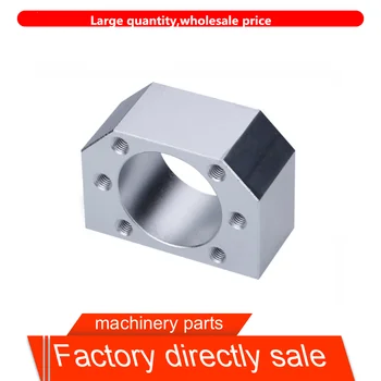 

SFU2005 SFU2010 ballscrew nut Housing aluminum DSG20H for 2010 2005 20mm ball screw nut housing Bracket Holder CNC parts 1pcs