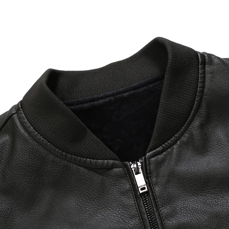Осень и зима стиль модное мужское повседневное локомотивное кожаное пальто EBay Ouma со стоячим воротником кожаное пальто для мужчин