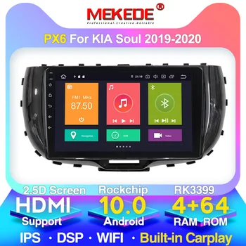 

MEKEDE android systems audio 4G LTE 8 core Car radio GPS Navigation Player Stereo for Kia Soul SK3 2019 - 2020 head unit SWC