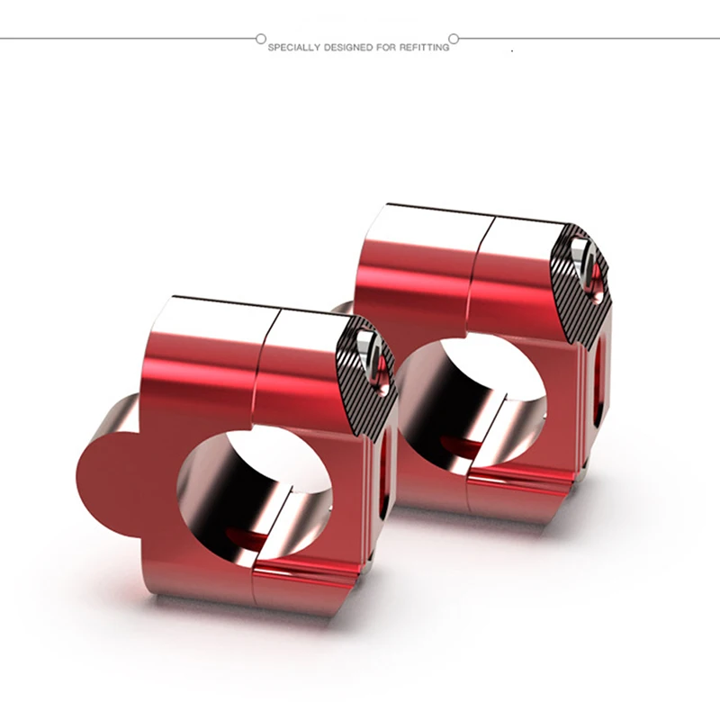 2 шт./компл. внедорожных мотоциклов зажимы для пазовой фрезы стоянок адаптер Универсальный бар крепления рукоятка стояк