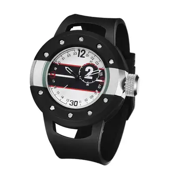 

Fashion Men Round Dial Arabic Number Analog Quartz Outdoor Sports Wrist Watch