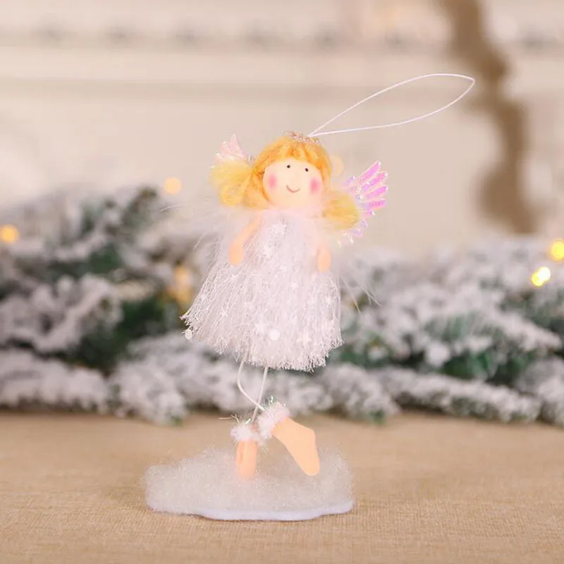 12 шт./лот, украшение для рождественской елки с изображением ангела и облака, Мультяшные куклы для девочек, украшение для душа - Цвет: B