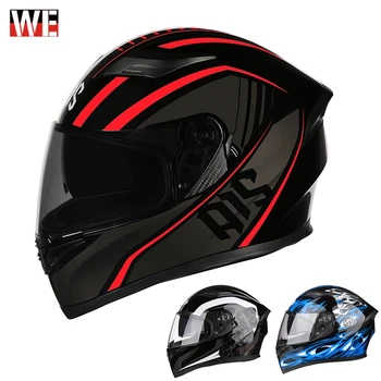 

Motorcycle Helmet ABS Shell Removable Washable EPS liner vintage Full Face Chopper Motorcycle Motocross Cruiser Chopper Scooter