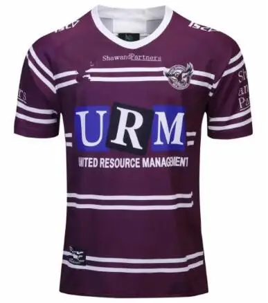 2019 MANLY WARRINGAH SEA EAGLES Регби Джерси - Цвет: 2019