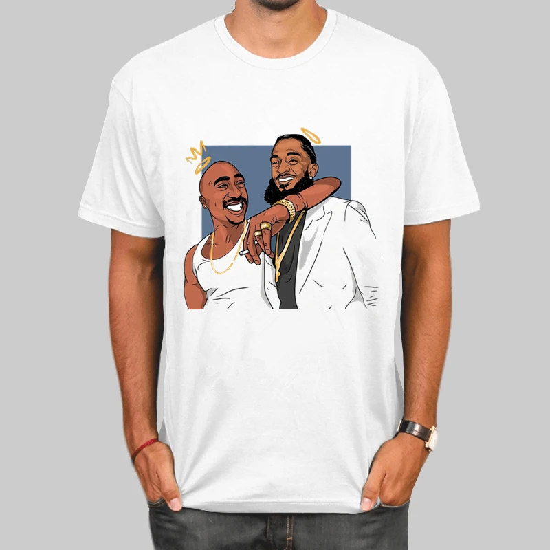 Nipsey Hussle футболка Летняя для мужчин футболки Рэппер Nipsey отдых в небесах хип хоп футболки Harajuku Топ уличная одежда - Color: J