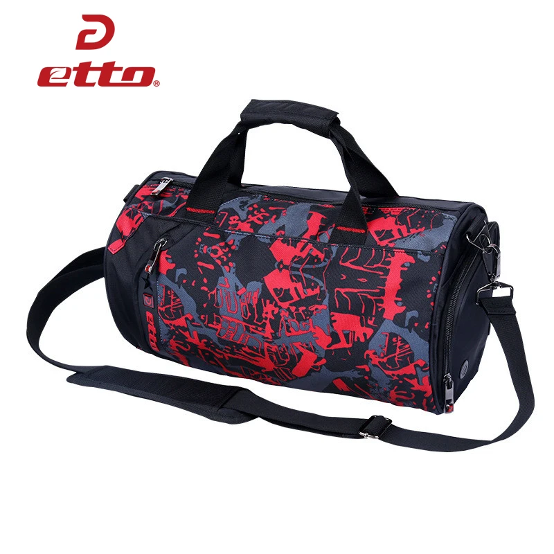 Etto Waterproof Gym Bag Fitness Training Sports Bag Portable Shoulder Travel Bag Independent Shoes  - 32776351812