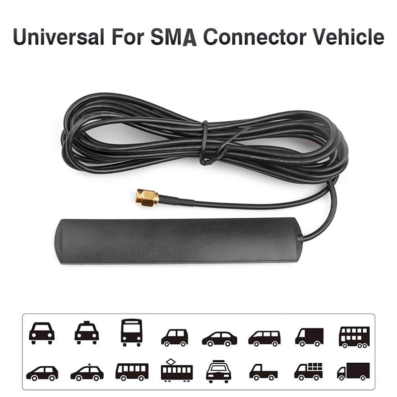 SMA DAB антенна усилитель воздуха 3M кабель LTE 3g 4G GSM внутреннего соединения рошка адаптера переменного тока 900/1800/2100 МГц 3DBI 3-5V