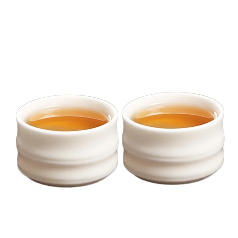 

Tea Cup Porcelain 50ml - 120ml Ceramic Teacup Master Tea Bowl Chinese Kung Fu Tea Set Teaware Pu'er Cups Drinkware Creative Gift