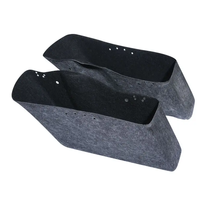 

Motorcycle Drop-in Saddlebag Insert Carpet Liner For Harley Touring Road king Street Electra Glide FLTR FLTC FLHS FLHR 14-18