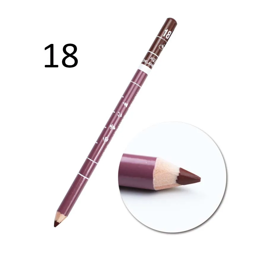 Модный профессиональный макияж карандаш для глаз и бровей 10 цветов водонепроницаемый прочный косметический инструмент Аксессуары 1 шт. AILYRISS - Цвет: 18