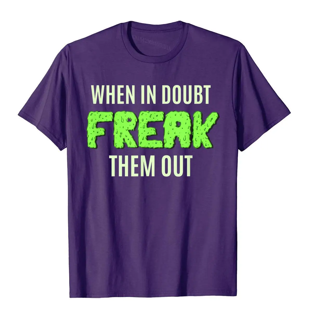 Sharon Needles When In Doubt Freak Them Out Drag Queen Shirt__B12174purple