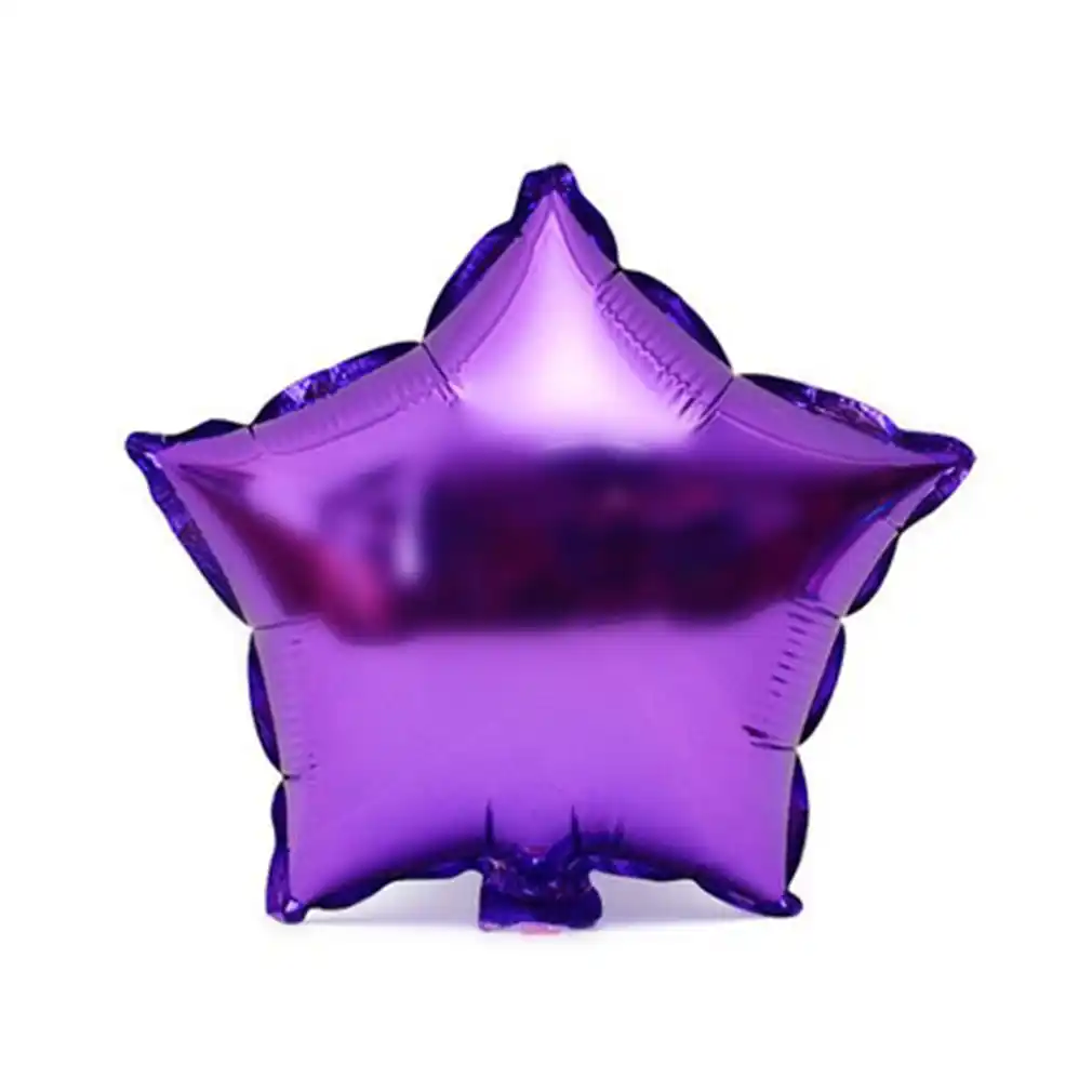 2 pc/lote multicolorido filme de alumínio estrela balões casamento banquete festa de aniversário do bebê decoração balão