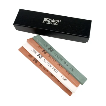 

Ruixin pro RX-008 Knife sharpener replacement 4pcs whetstone 120+320+600+1500#