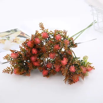 

Model Pitaya Single Bottle Home Hotel Decoration Table Floristry Furnishings Stars Plastic Flowers