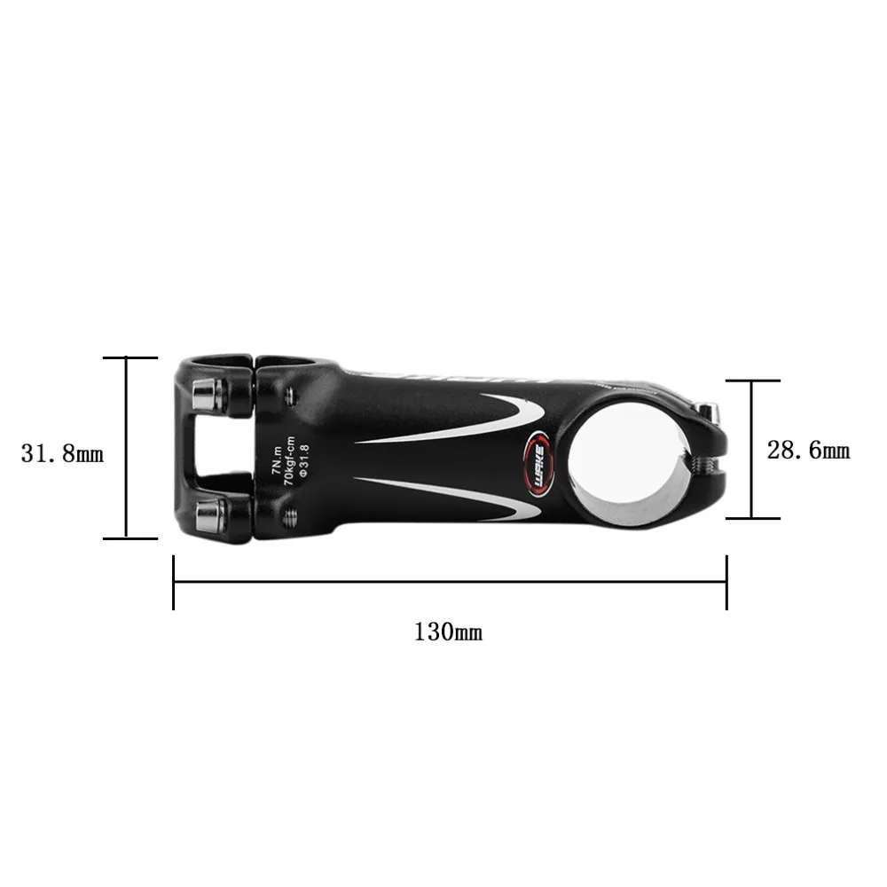 WAKE алюминиевый сплав горный велоезда по дорогам на MTB вынос руля велосипеда Аксессуары для велосипеда 31,8 мм* 90 мм