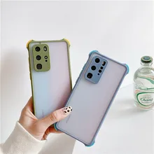 Anty upadek etui na telefony dla Huawei P Smart Z 2020 Honor 9S 9C Y9S Y6S 9A 20S Nova 5T 5 6 7 Pro SE prosta matowa przezroczysta okładka