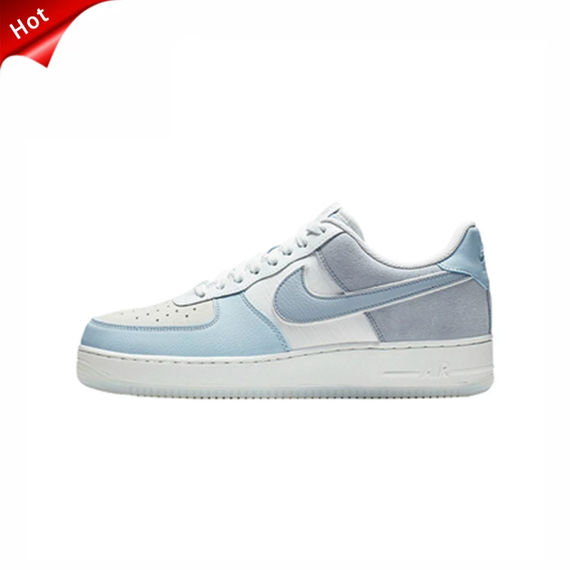 100% оригинальный Nike Air Force 1 Для мужчин Skateboarsding обувь воздухопроницаемая