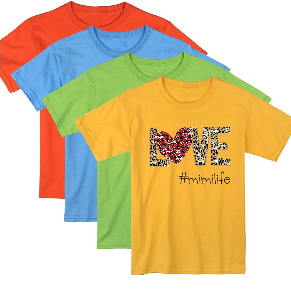 

Ropa Mujer Trend New T-shirt Female Leopard Print LOVE Personality Streetwear T Shirt Mom Boss Loose O-Neck Multicolor Tshirt