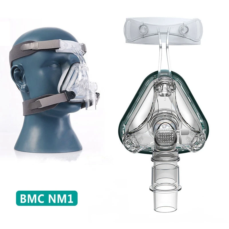 Силиконовая маска для носа CPAP сна с головным убором анти-храп терапия машина