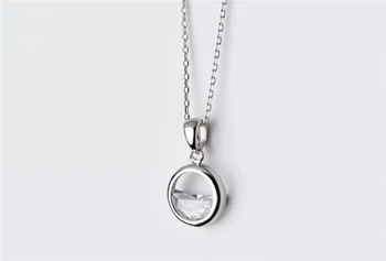 

CH-987 Clavicle Chain Fresh Simple Student Forest Gift 925 Sterling Silver Temperament Personality Fashion Female Necklace