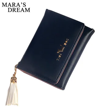 

Mara's Dream 2019 New Ladies Short Wallet Japanese And Korean Version Wallet Tassel 30% Off Cute Student Wallet Small Fresh Card