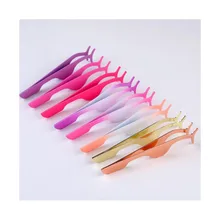 Пинцет для ухода за ребенком, пинцет для ресниц, инструменты для красоты, бигуди для ресниц, портативные накладные ресницы, инструмент, ручка из нержавеющей стали