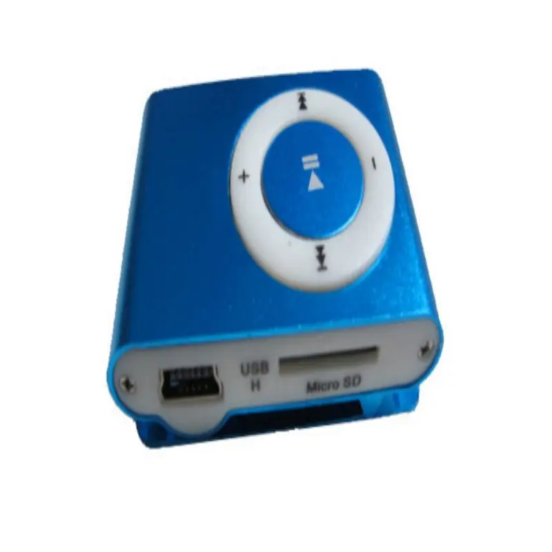 with earphone Micro TF слот для карт USB MP3 S порт плеер Красочный мини MP3 музыкальный плеер MP3-плеер USB порт с наушниками 2 ГБ TF Карта - Цвет: with earphone