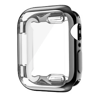40 мм 44 мм ТПУ защитный чехол для Apple Watch 5 4 3 2 1 38 мм 42 мм ультра-тонкий цветной прозрачный чехол s Аксессуары для часов - Цвет: 9