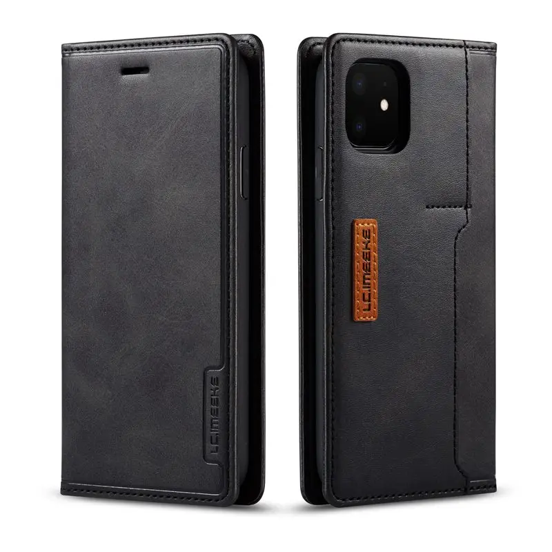 1 Чехол-книжка для iPhone 11 Pro Max, чехол из искусственной кожи, держатель для карт, Роскошный чехол для телефона, чехол для iPhone 11Pro Max iPhone11, чехол - Цвет: 1