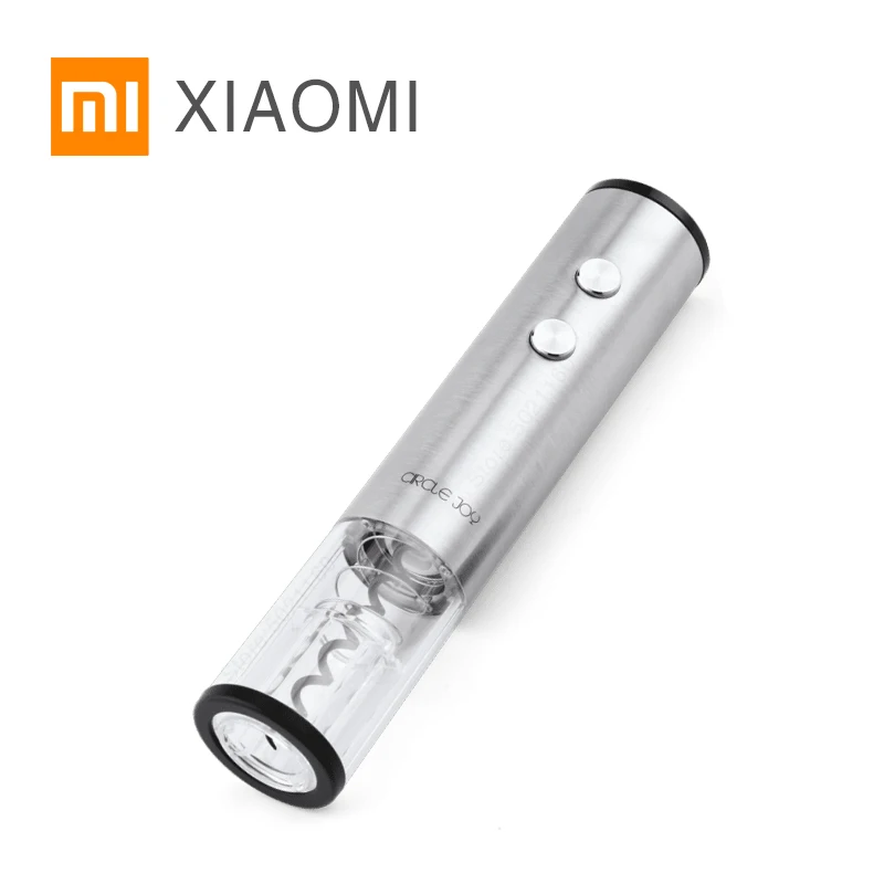XIAOMI MIJIA Электрический штопор CJ-EKPQ01 пробочник из нержавеющей стали Автоматическая Бутылка Вина комплект для открывания беспроводной фольга резак