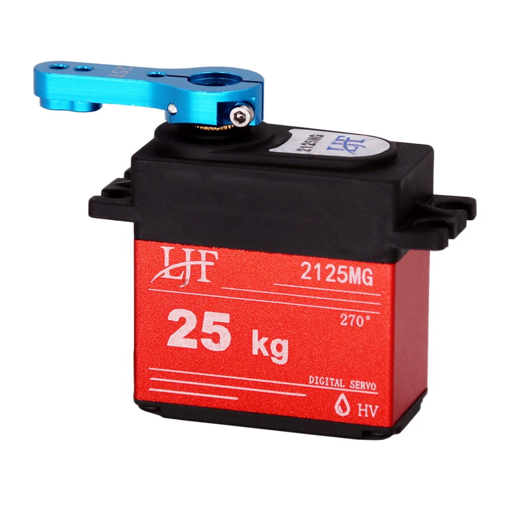 25 кг RC Servo цифровой высокий крутящий момент металлический Шестерни