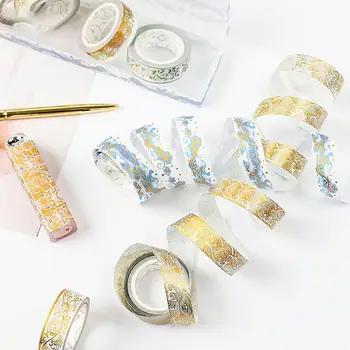 

Paper Tape Brocade Bronzing Series Fashion Hand Account Decoration DIY Decal Tape